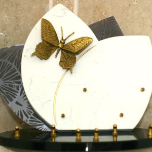 Plaque résine Altuglass papillon