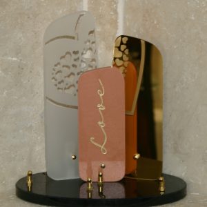 Plaque ceramique/altuglass love