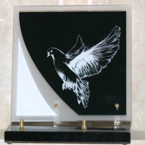 Plaque altuglass oiseau