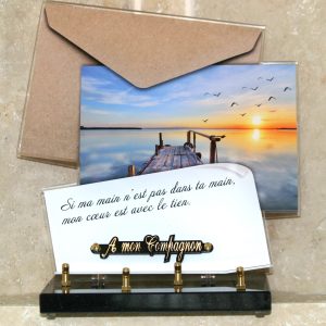 Plaque altuglass carte postale