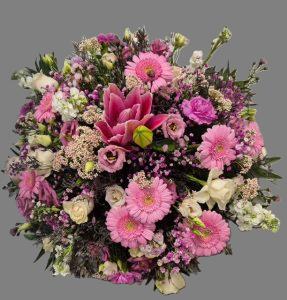 Coussin rond "Amitié"