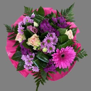 Bouquet rond bulle d'eau "Bouquet de l'Amour"