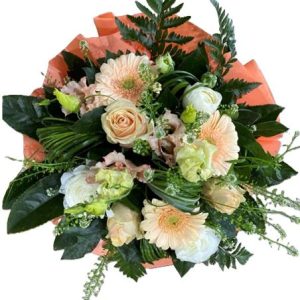 Bouquet rond bulle d'eau "Clarté"