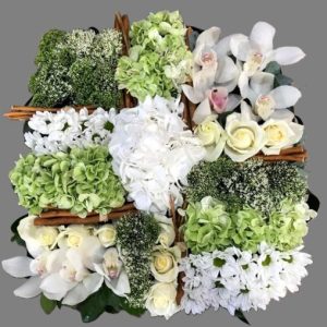 Coussin carré "Damier"