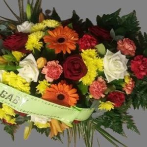 Dessus de cercueil "Dernière Flamme"